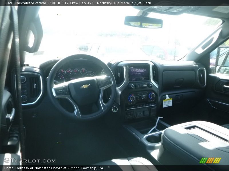 Northsky Blue Metallic / Jet Black 2020 Chevrolet Silverado 2500HD LTZ Crew Cab 4x4