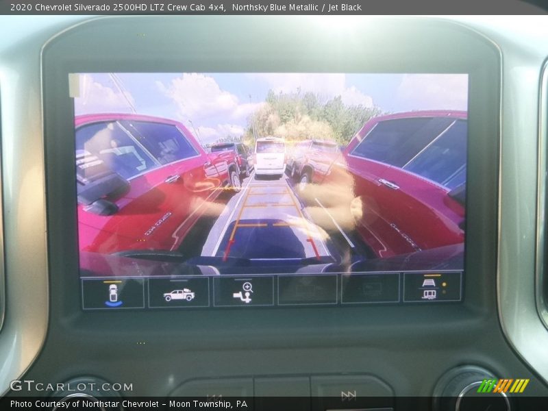 Northsky Blue Metallic / Jet Black 2020 Chevrolet Silverado 2500HD LTZ Crew Cab 4x4