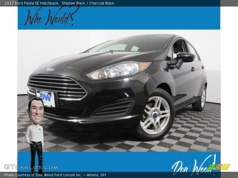 Shadow Black / Charcoal Black 2017 Ford Fiesta SE Hatchback