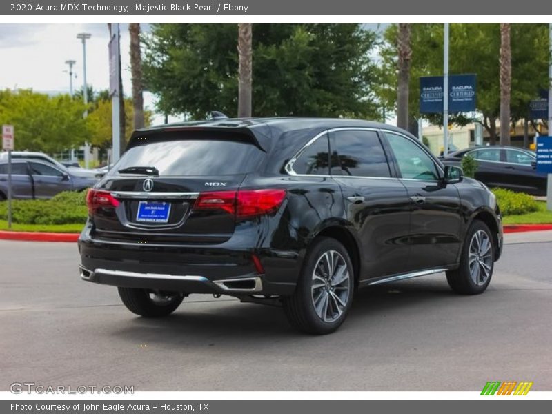 Majestic Black Pearl / Ebony 2020 Acura MDX Technology