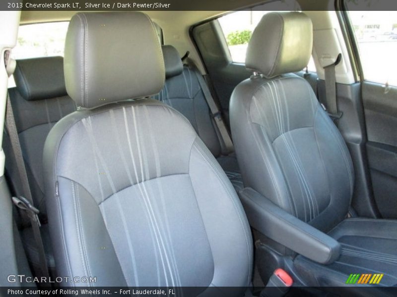 Silver Ice / Dark Pewter/Silver 2013 Chevrolet Spark LT