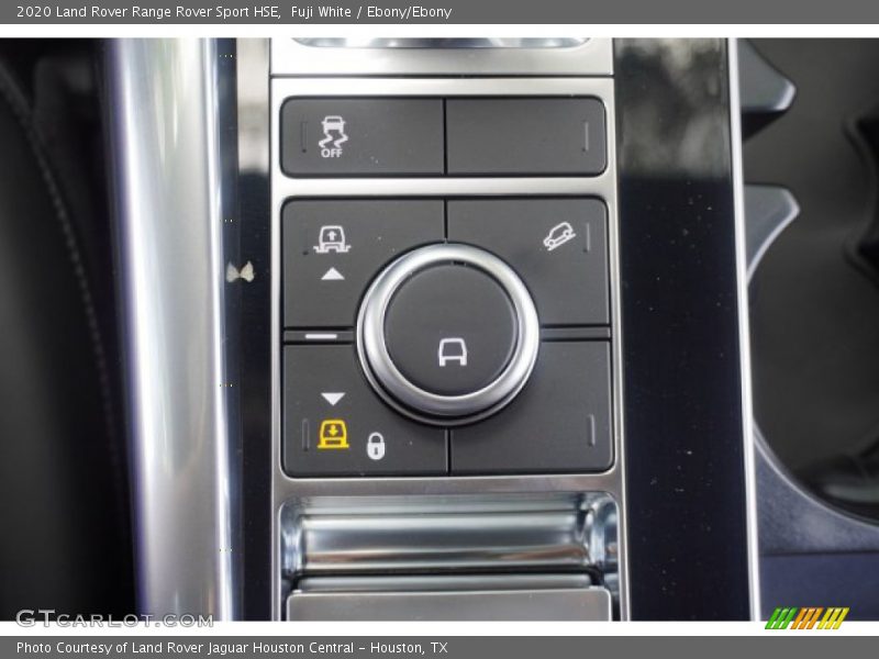 Controls of 2020 Range Rover Sport HSE