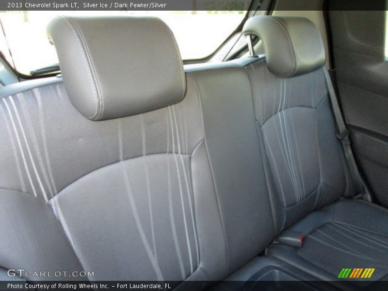 Silver Ice / Dark Pewter/Silver 2013 Chevrolet Spark LT