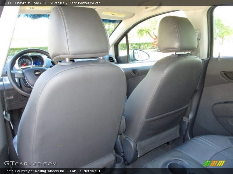 Silver Ice / Dark Pewter/Silver 2013 Chevrolet Spark LT