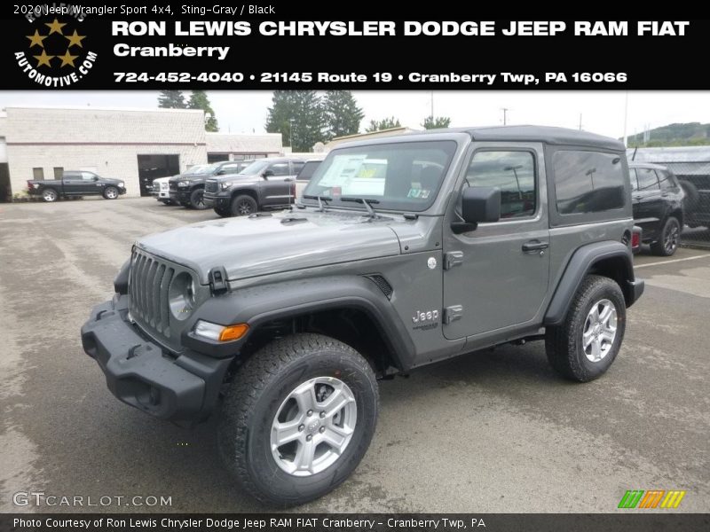 Sting-Gray / Black 2020 Jeep Wrangler Sport 4x4