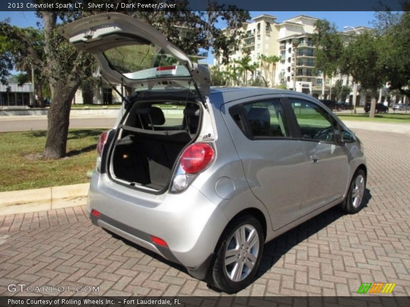 Silver Ice / Dark Pewter/Silver 2013 Chevrolet Spark LT