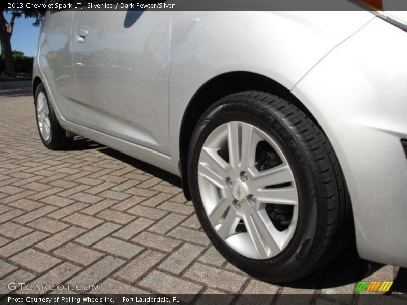 Silver Ice / Dark Pewter/Silver 2013 Chevrolet Spark LT