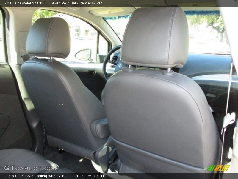 Silver Ice / Dark Pewter/Silver 2013 Chevrolet Spark LT