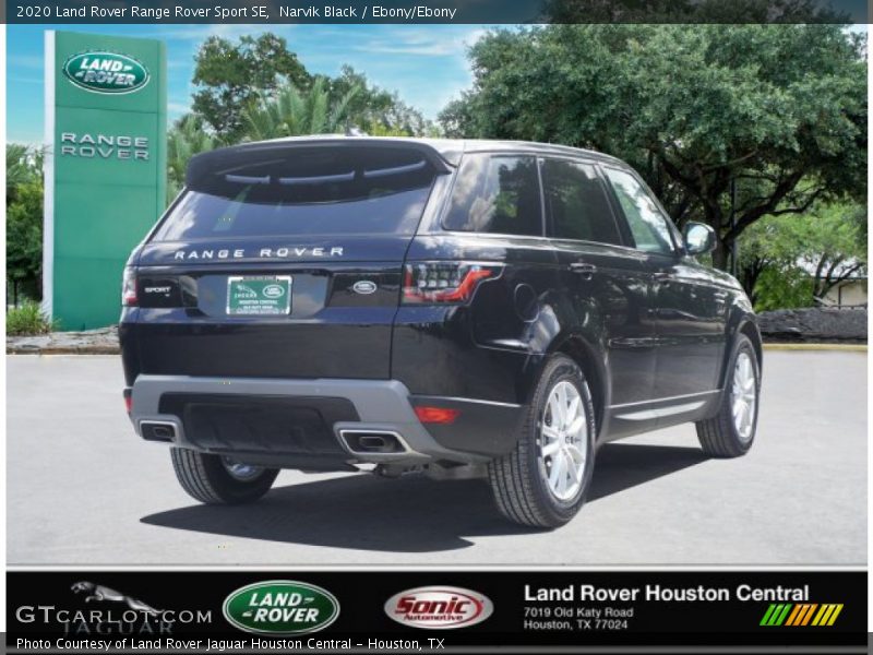 Narvik Black / Ebony/Ebony 2020 Land Rover Range Rover Sport SE