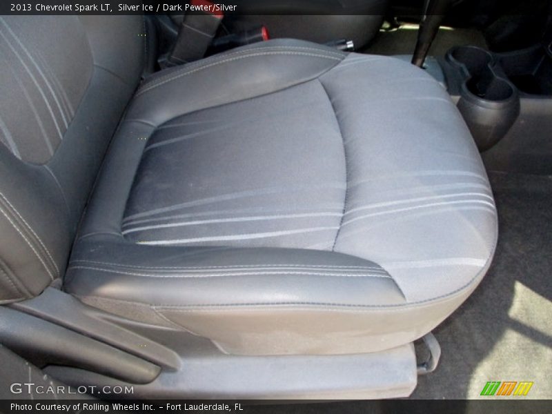 Silver Ice / Dark Pewter/Silver 2013 Chevrolet Spark LT