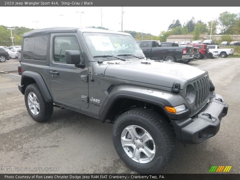 Front 3/4 View of 2020 Wrangler Sport 4x4