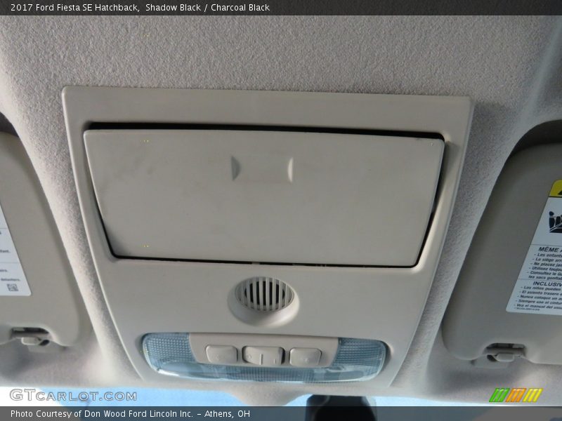 Shadow Black / Charcoal Black 2017 Ford Fiesta SE Hatchback