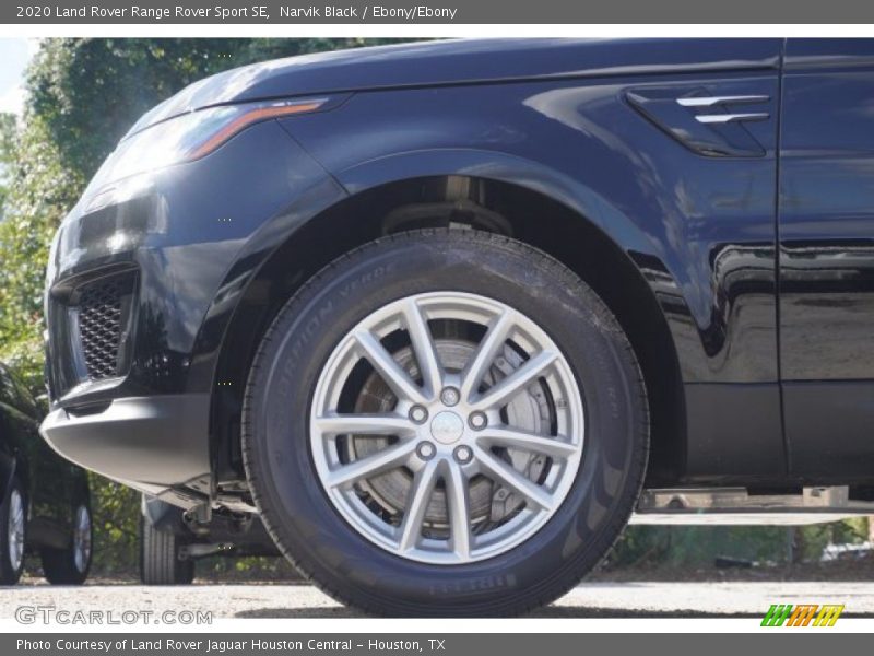 Narvik Black / Ebony/Ebony 2020 Land Rover Range Rover Sport SE