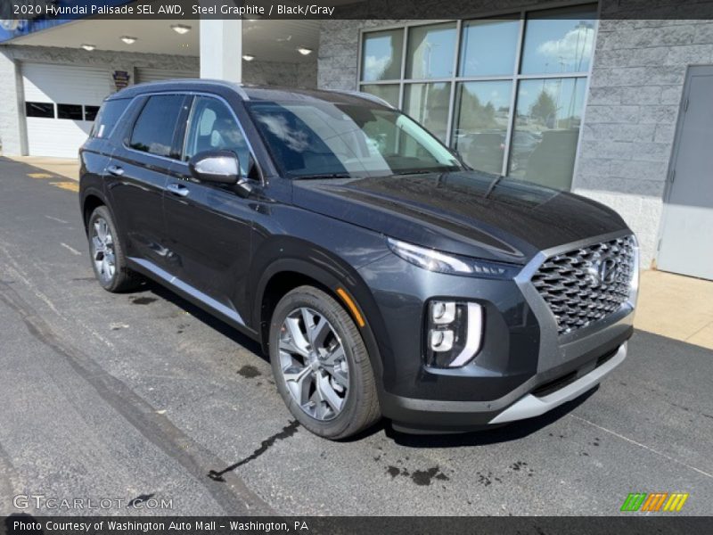 Front 3/4 View of 2020 Palisade SEL AWD