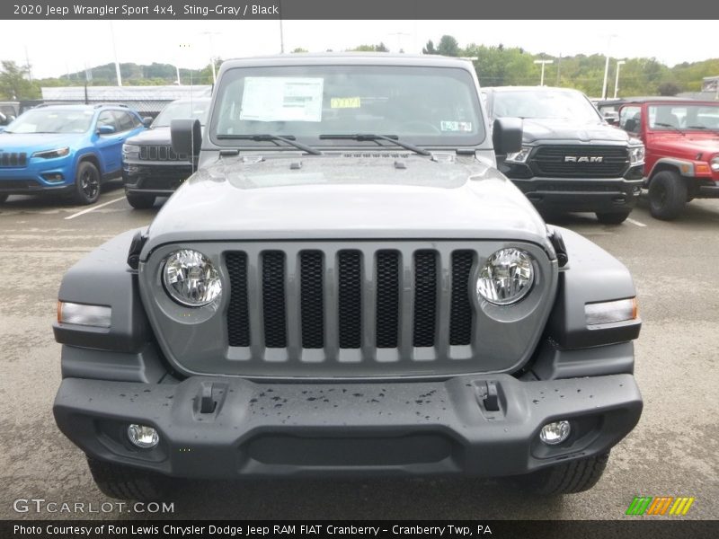 Sting-Gray / Black 2020 Jeep Wrangler Sport 4x4