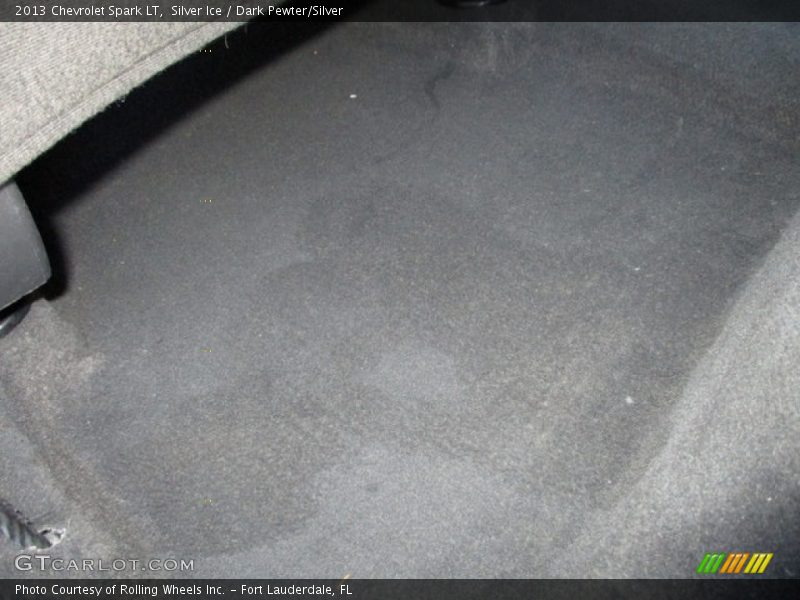 Silver Ice / Dark Pewter/Silver 2013 Chevrolet Spark LT