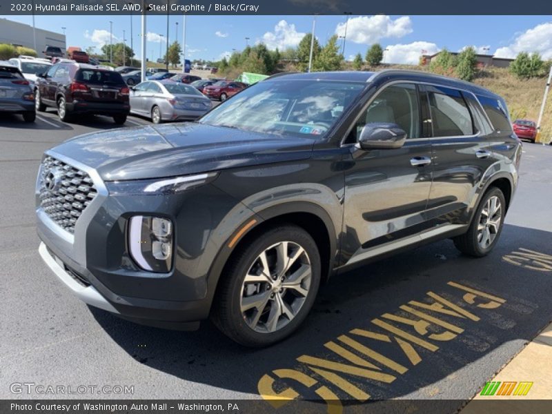 Steel Graphite / Black/Gray 2020 Hyundai Palisade SEL AWD