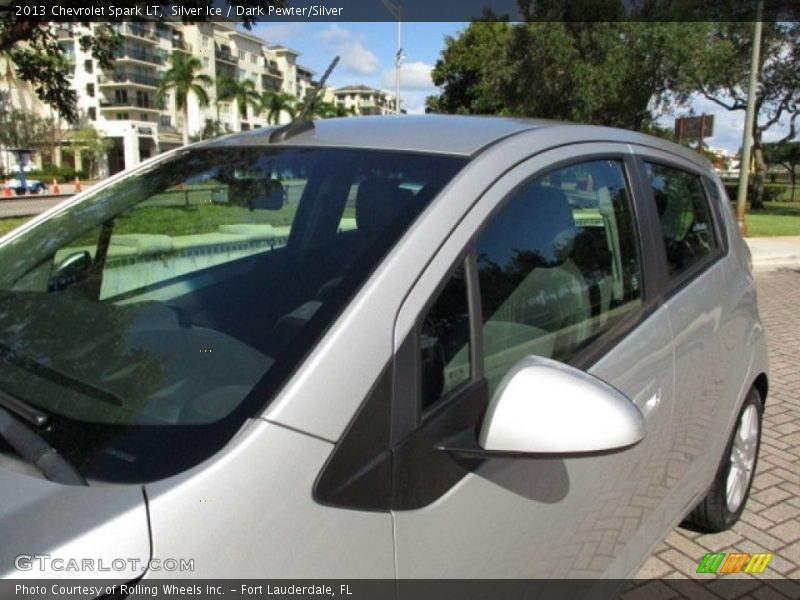 Silver Ice / Dark Pewter/Silver 2013 Chevrolet Spark LT