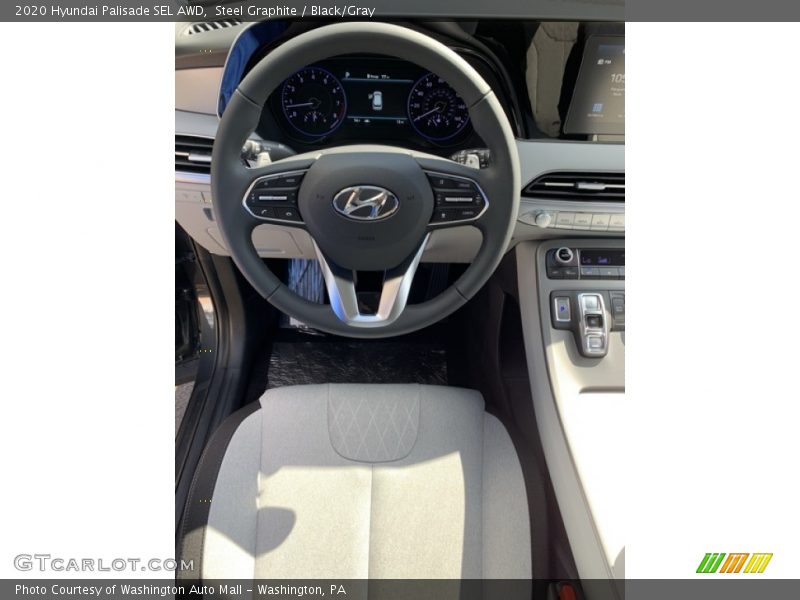 Steel Graphite / Black/Gray 2020 Hyundai Palisade SEL AWD