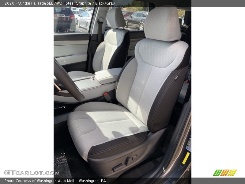  2020 Palisade SEL AWD Black/Gray Interior
