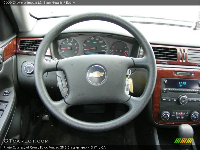 Slate Metallic / Ebony 2009 Chevrolet Impala LS