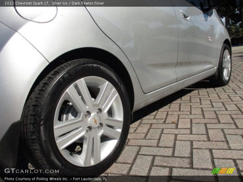 Silver Ice / Dark Pewter/Silver 2013 Chevrolet Spark LT