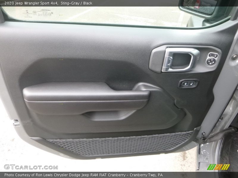 Door Panel of 2020 Wrangler Sport 4x4