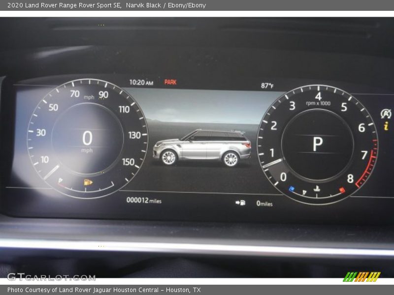 Narvik Black / Ebony/Ebony 2020 Land Rover Range Rover Sport SE