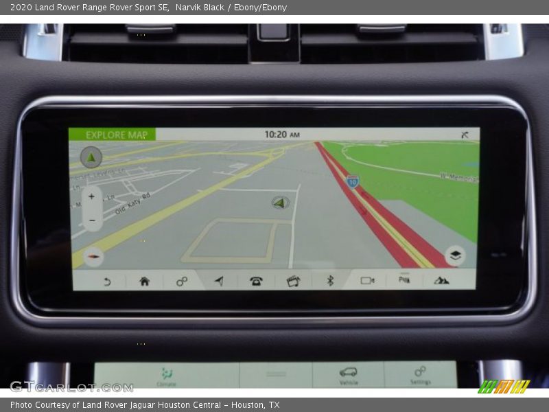 Narvik Black / Ebony/Ebony 2020 Land Rover Range Rover Sport SE