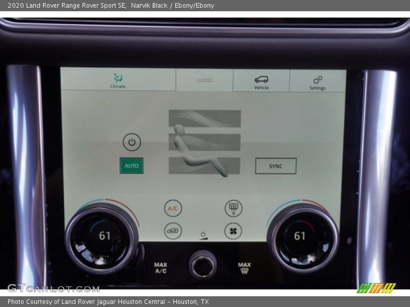 Narvik Black / Ebony/Ebony 2020 Land Rover Range Rover Sport SE