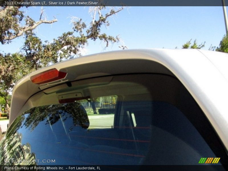 Silver Ice / Dark Pewter/Silver 2013 Chevrolet Spark LT