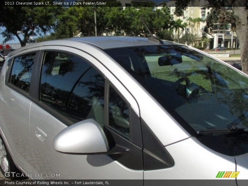 Silver Ice / Dark Pewter/Silver 2013 Chevrolet Spark LT