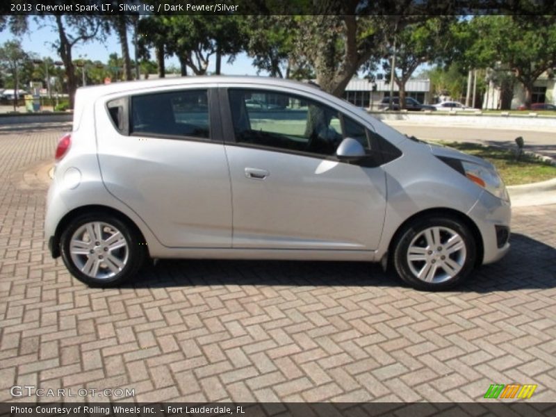 Silver Ice / Dark Pewter/Silver 2013 Chevrolet Spark LT