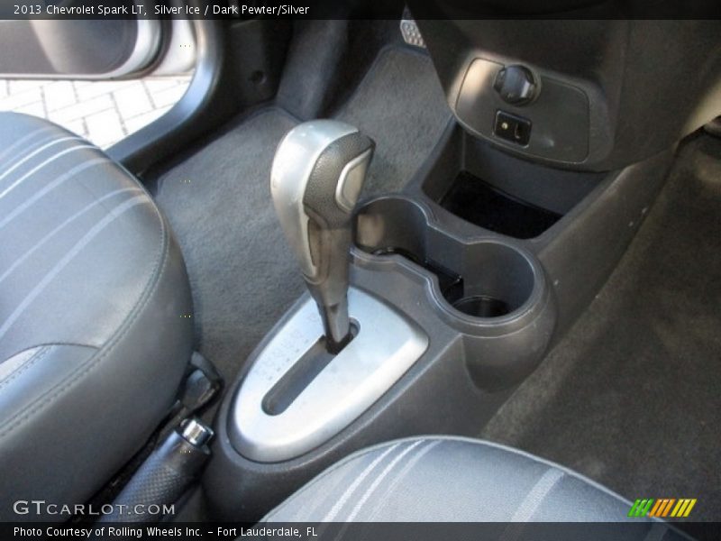 Silver Ice / Dark Pewter/Silver 2013 Chevrolet Spark LT