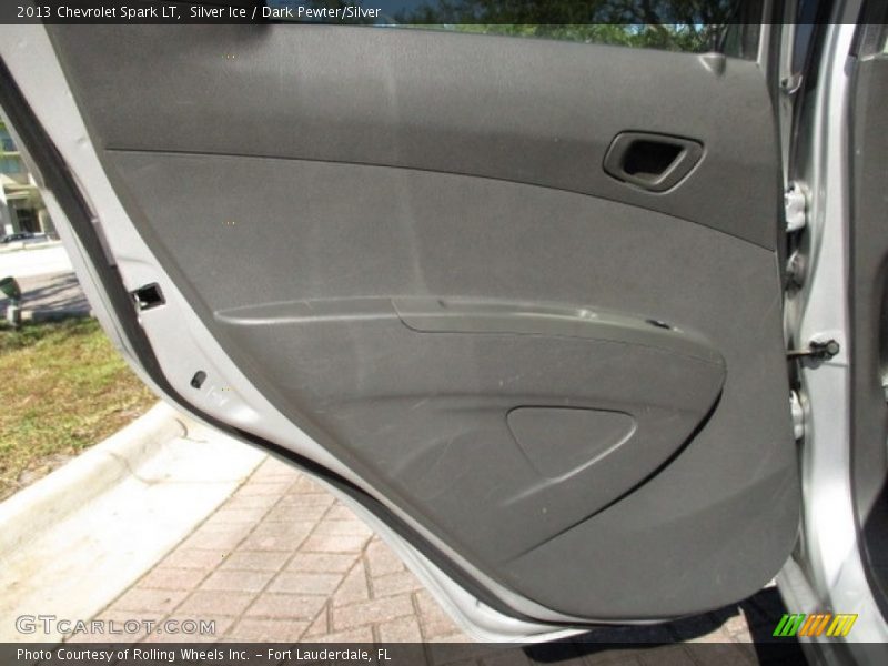 Silver Ice / Dark Pewter/Silver 2013 Chevrolet Spark LT