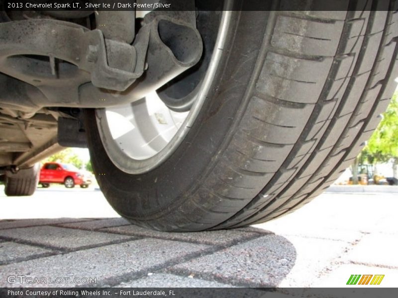 Silver Ice / Dark Pewter/Silver 2013 Chevrolet Spark LT