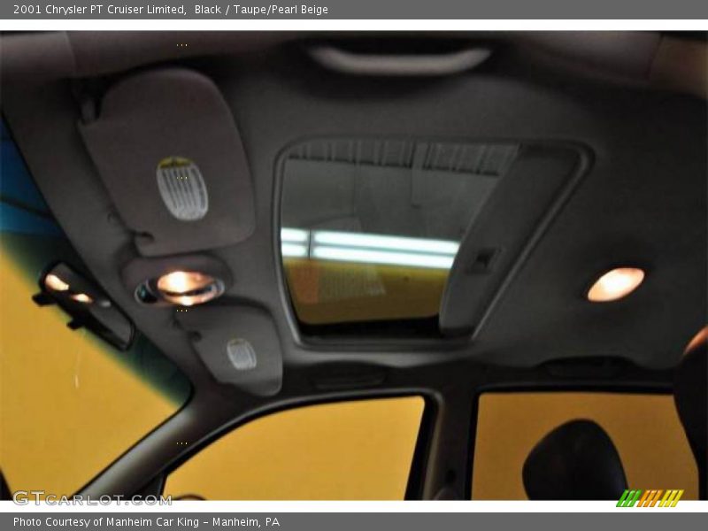 Black / Taupe/Pearl Beige 2001 Chrysler PT Cruiser Limited