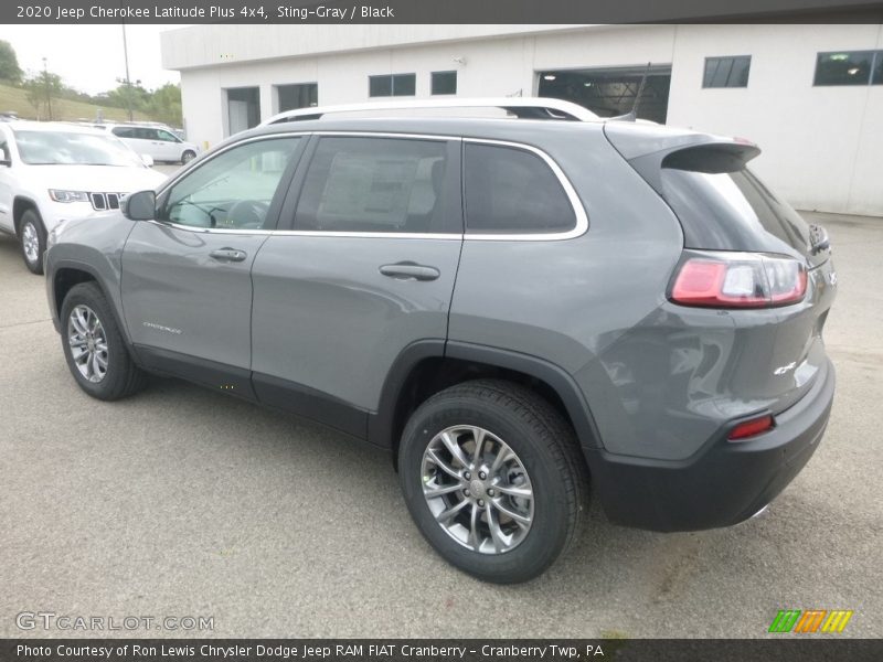 Sting-Gray / Black 2020 Jeep Cherokee Latitude Plus 4x4