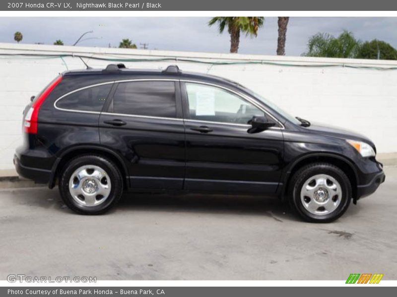 Nighthawk Black Pearl / Black 2007 Honda CR-V LX