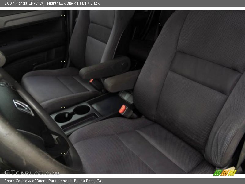 Nighthawk Black Pearl / Black 2007 Honda CR-V LX