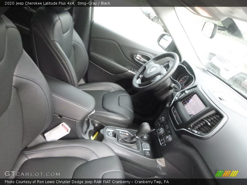 Sting-Gray / Black 2020 Jeep Cherokee Latitude Plus 4x4