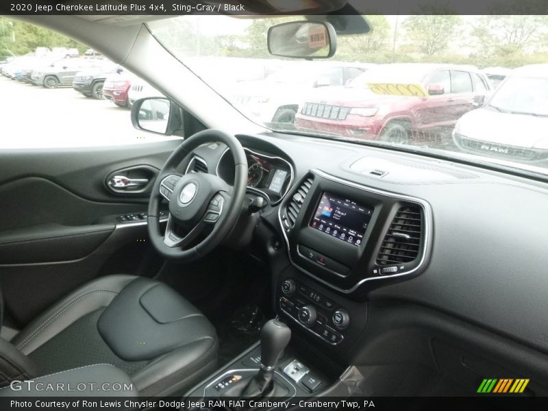 Sting-Gray / Black 2020 Jeep Cherokee Latitude Plus 4x4