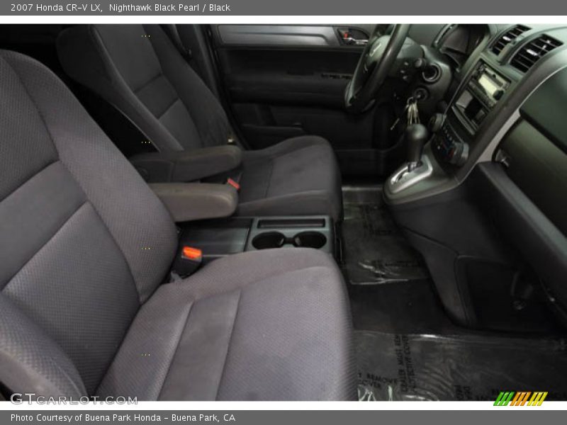 Nighthawk Black Pearl / Black 2007 Honda CR-V LX