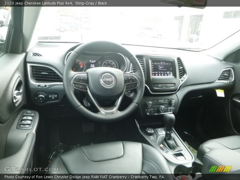Sting-Gray / Black 2020 Jeep Cherokee Latitude Plus 4x4