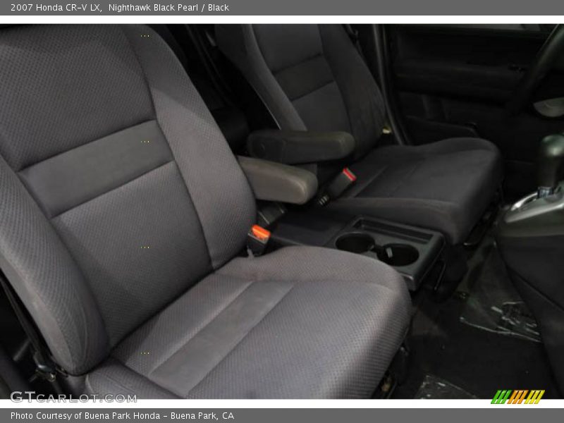 Nighthawk Black Pearl / Black 2007 Honda CR-V LX