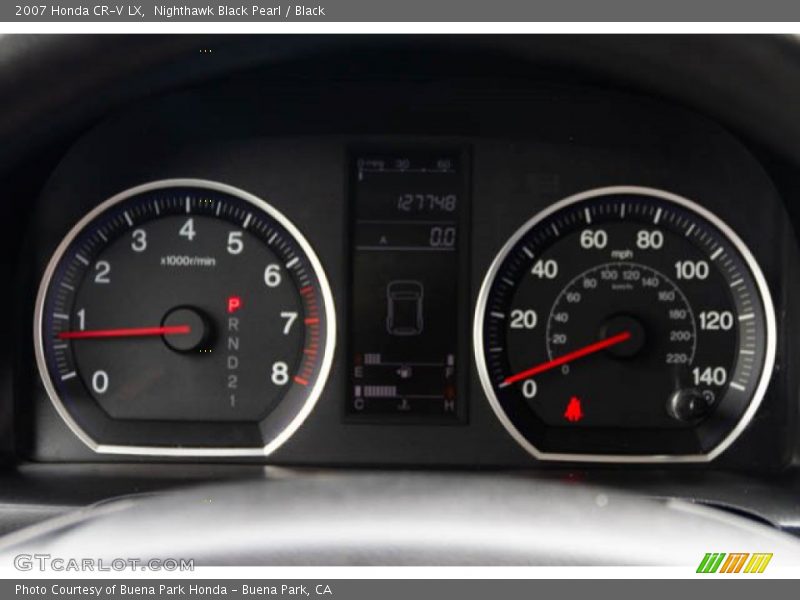 Nighthawk Black Pearl / Black 2007 Honda CR-V LX