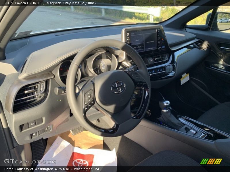 Magnetic Gray Metallic / Black 2019 Toyota C-HR XLE