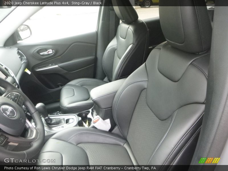 Sting-Gray / Black 2020 Jeep Cherokee Latitude Plus 4x4