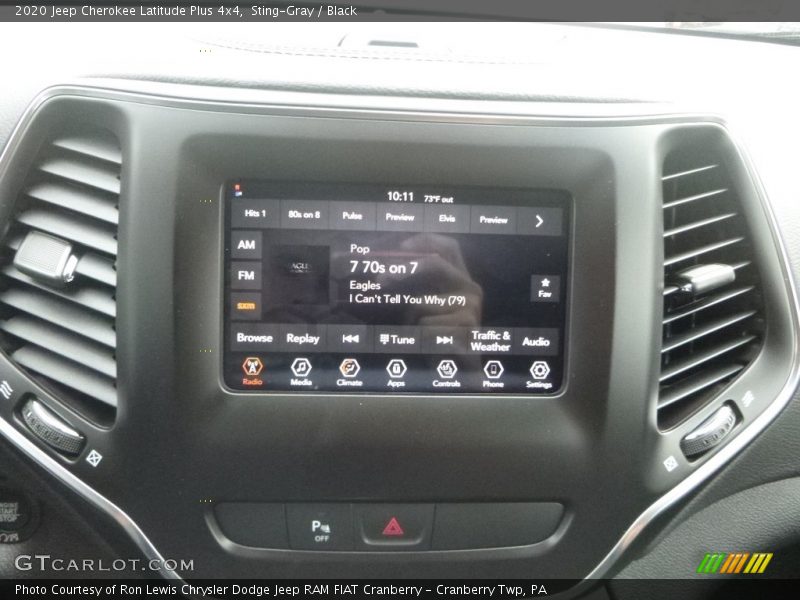 Sting-Gray / Black 2020 Jeep Cherokee Latitude Plus 4x4