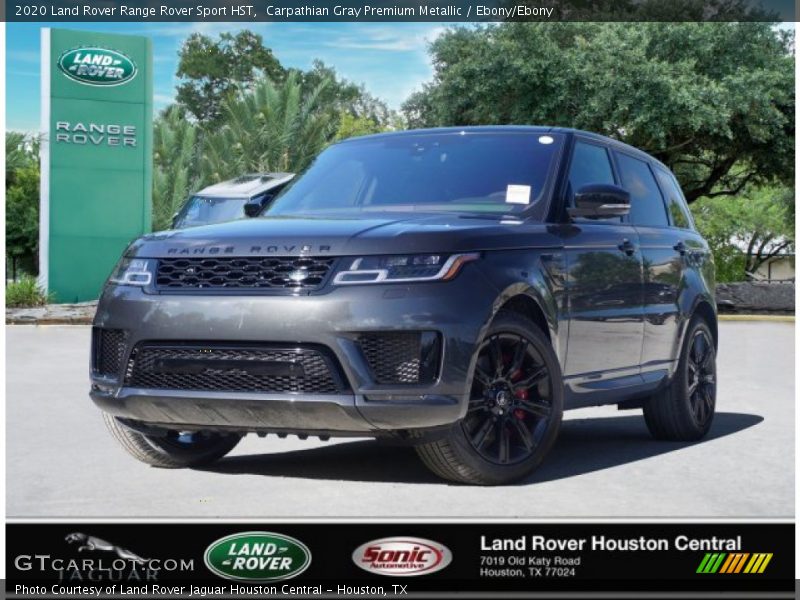 Carpathian Gray Premium Metallic / Ebony/Ebony 2020 Land Rover Range Rover Sport HST